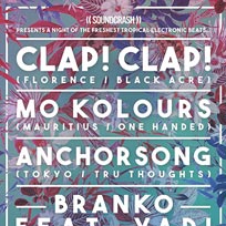 Clap! Clap! at Shapes on Saturday 28th May 2016