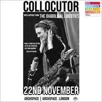 Collocutor at Archspace on Thursday 22nd November 2018