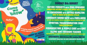 Come We Grow at Katakata on Sunday 8th August 2021