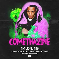 Comethazine at Electric Brixton on Sunday 14th April 2019