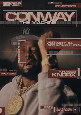 Conway the Machine at BRIX LDN on Tuesday 5th August 2025