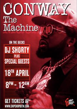 Conway the Machine at Chip Shop BXTN on Thursday 18th April 2024