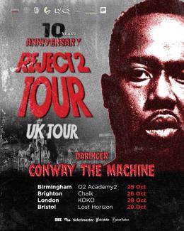 Conway the Machine at KOKO on Wednesday 28th October 2026