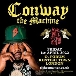 Conway the Machine at Islington Assembly Hall on Friday 1st April 2022