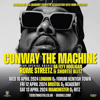 Conway the Machine at Wembley Arena on Wednesday 10th April 2024