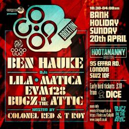 CoOp Bank Holiday Special at Hootananny on Sunday 20th April 2025