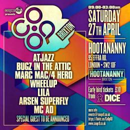 CoOp at Hootananny on Saturday 27th April 2024