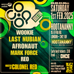 CoOp at Hootananny on Saturday 1st February 2025