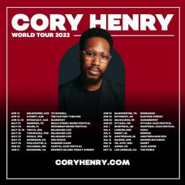 Cory Henry at 100 Club on Wednesday 6th July 2022