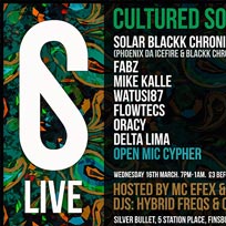 Cultured Sounds at Silver Bullet on Wednesday 16th March 2016