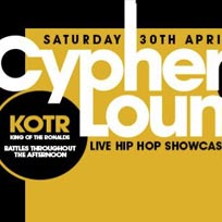 The Cypher Lounge at The Windmill Brixton on Saturday 30th April 2016