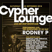 The Cypher Lounge at The Windmill Brixton on Saturday 22nd September 2018