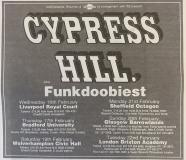 Cypress Hill at Brixton Academy on Tuesday 22nd February 1994