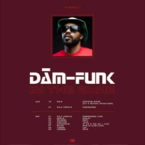 Dam Funk at XOYO on Saturday 9th September 2017
