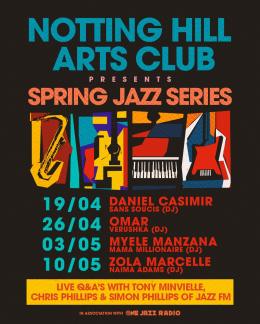 Daniel Casimir at Notting Hill Arts Club on Saturday 19th April 2025