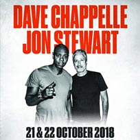 Dave Chappelle & Jon Stewart at Royal Albert Hall on Monday 22nd October 2018