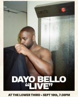 Dayo Bello at The Lower Third on Tuesday 10th September 2024