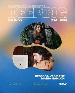 DEEPDIG at Grow Hackney on Saturday 7th March 2026