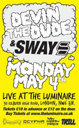 Devin the Dude at The Luminaire on Monday 4th May 2009