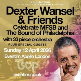 Dexter Wansel & Friends at Wembley Stadium on Sunday 12th April 2026
