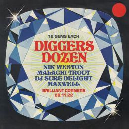 Diggers Dozen at Brilliant Corners on Monday 28th November 2022