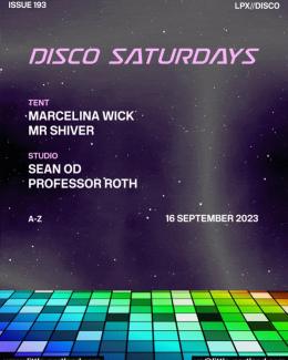 Disco Saturdays at 17 Little Portland Street on Saturday 16th September 2023