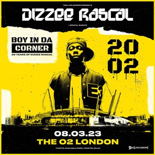 Dizzee Rascal & Very Special Guests at London Stadium on Wednesday 8th March 2023
