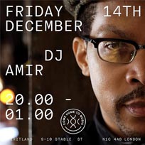 DJ Amir at Spiritland on Friday 14th December 2018
