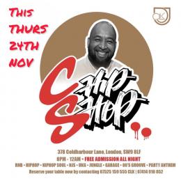 DJ CLK at Chip Shop BXTN on Thursday 24th November 2022