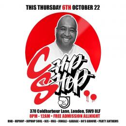 DJ CLK at Chip Shop BXTN on Thursday 6th October 2022