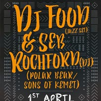 DJ Food +Seb Rochford at Archspace on Saturday 1st April 2017