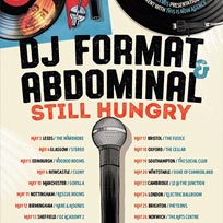 DJ Format & Abdominal at Electric Ballroom on Wednesday 24th May 2017