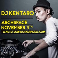 DJ Kentaro at Archspace on Saturday 4th November 2017