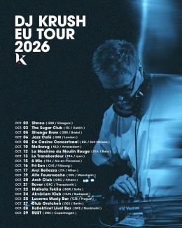 DJ Krush at Jazz Cafe on Tuesday 6th October 2026