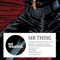 DJ Mr Thing at The Yard on Saturday 13th February 2016