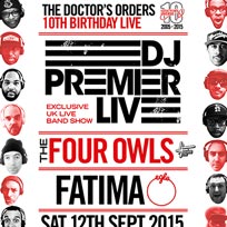 DJ Premier at The Forum on Saturday 12th September 2015