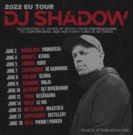 DJ Shadow at KOKO on Sunday 5th June 2022