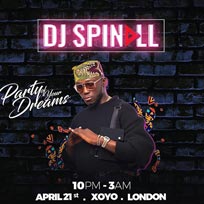 DJ Spinall at XOYO on Sunday 21st April 2019