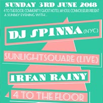 DJ Spinna at Ghost Notes on Sunday 3rd June 2018