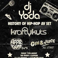 DJ Yoda + Krafty Kuts at Clapham Grand on Friday 12th August 2016