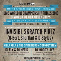 DMC World DJ Finals 2016 at The Forum on Saturday 24th September 2016