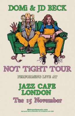 DOMi + JD Beck at Jazz Cafe on Tuesday 15th November 2022