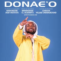Donae'O at Village Underground on Sunday 8th December 2019