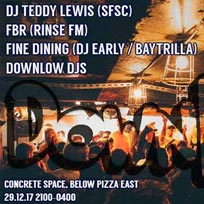 Downlow at Concrete on Friday 29th December 2017