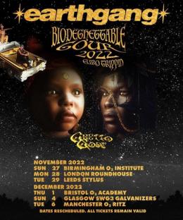 Earthgang at The Roundhouse on Monday 28th November 2022