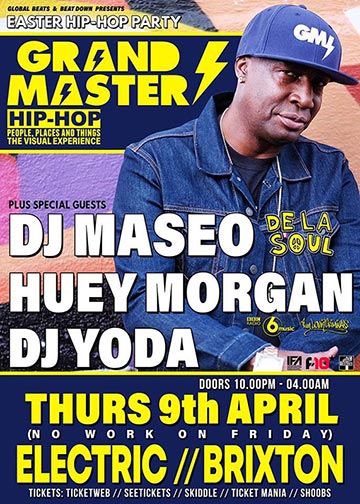 Easter Bank Holiday Hip Hop Party  at Electric Brixton on Thursday 9th April 2020
