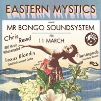 Mr Bongo Soundsystem at Rye Wax on Friday 11th March 2016