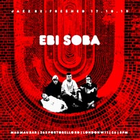 Ebi Soda at Mau Mau Bar on Thursday 17th October 2019