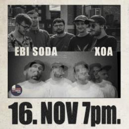 Ebi Soda + XOA at Fox & Firkin on Thursday 16th November 2023