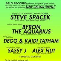 Eglo Records Bank Holiday Special at Corsica Studios on Sunday 29th May 2016